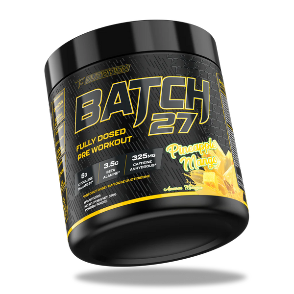 BATCH 27 - Pre-Workout (Pineapple Mango)