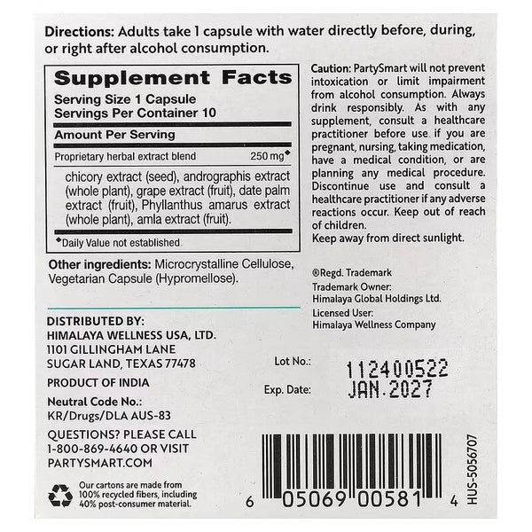 HIMALAYA FORMULA - Party Smart (Individual)