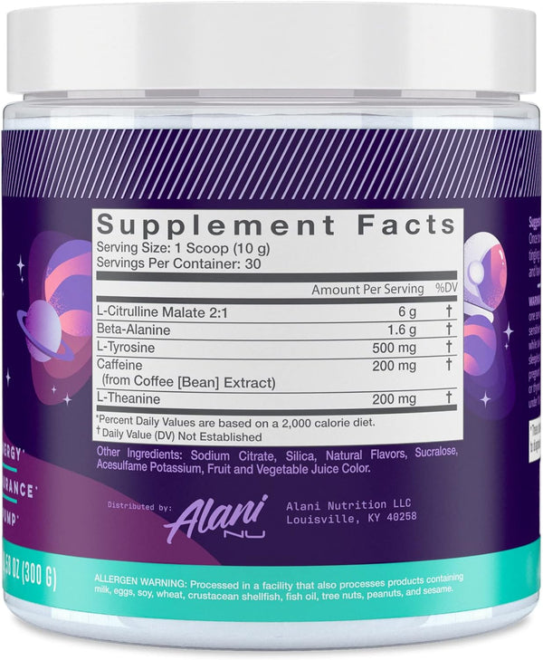 ALANI NU - Pre-Workout - Cosmic Stardust 300g