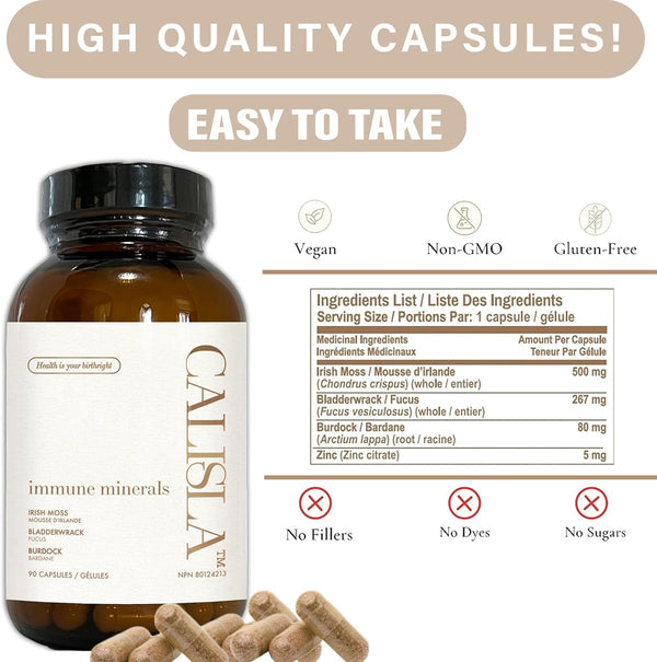 CALISLA - Immune Minerals (90 Caps)
