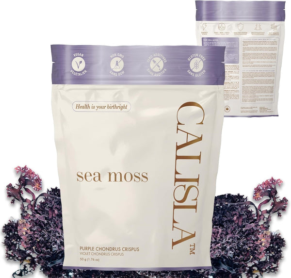 CALISLA - Raw Purple Irish Sea Moss 50G