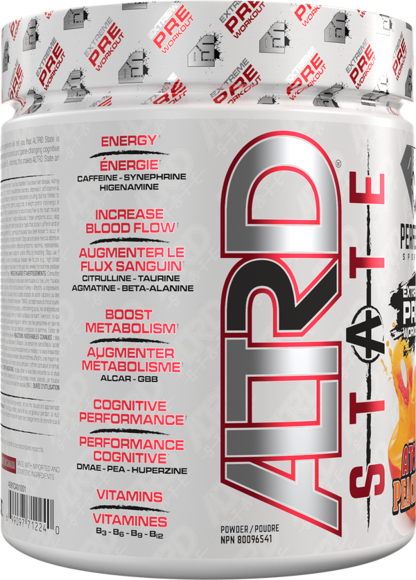 PERFECT SPORTS - ALTRD STATE Pre Workout - Atomic Peach Rings