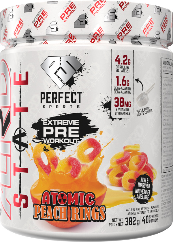 PERFECT SPORTS - ALTRD STATE Pre Workout - Atomic Peach Rings