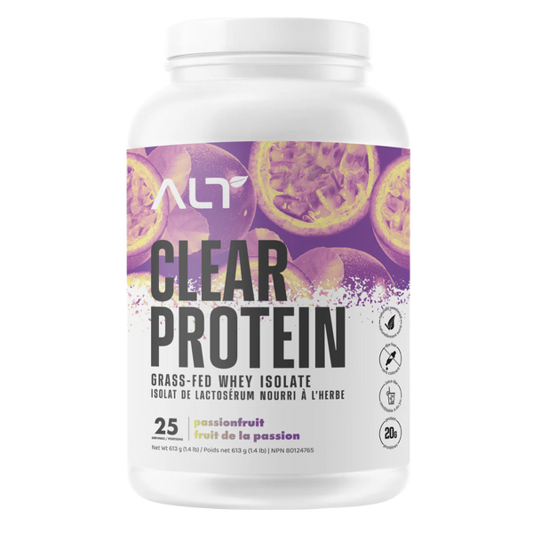 ALT Clear Grass-Fed Whey Isolate - Passionfruit (25 Servings)