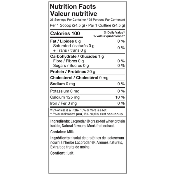 ALT Clear Grass-Fed Whey Isolate - Tropical Punch (25 Servings)