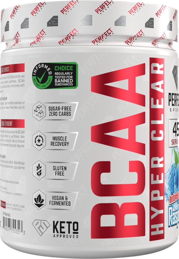 PERFECT SPORTS Hyper Clear BCAA - Blue Raspberry 310G
