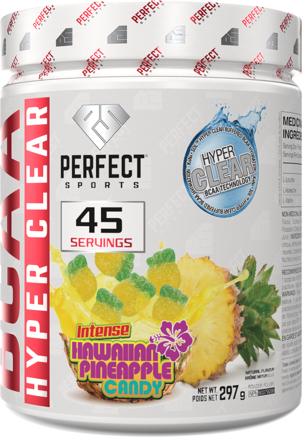 PERFECT SPORTS Hyper Clear BCAA - Hawaiian Pineapple Candy 310G