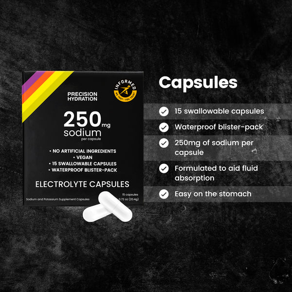 PRECISION FUEL AND HYDRATION - Electrolyte Capsules 250MG