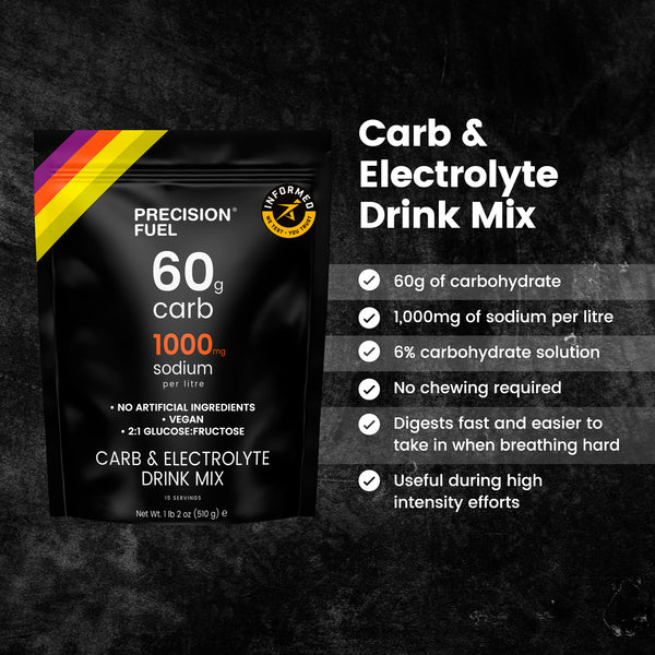 PRECISION FUEL AND HYDRATION - Carb and Electrolyte Drink Mix 1LB