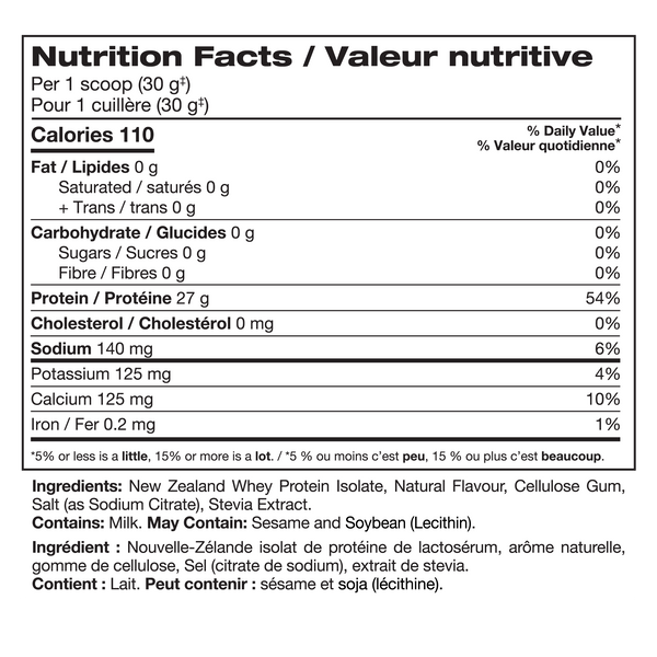 PERFECT SPORTS DIESEL New Zealand Whey Protein Isolate - Salted Caramel 2LB