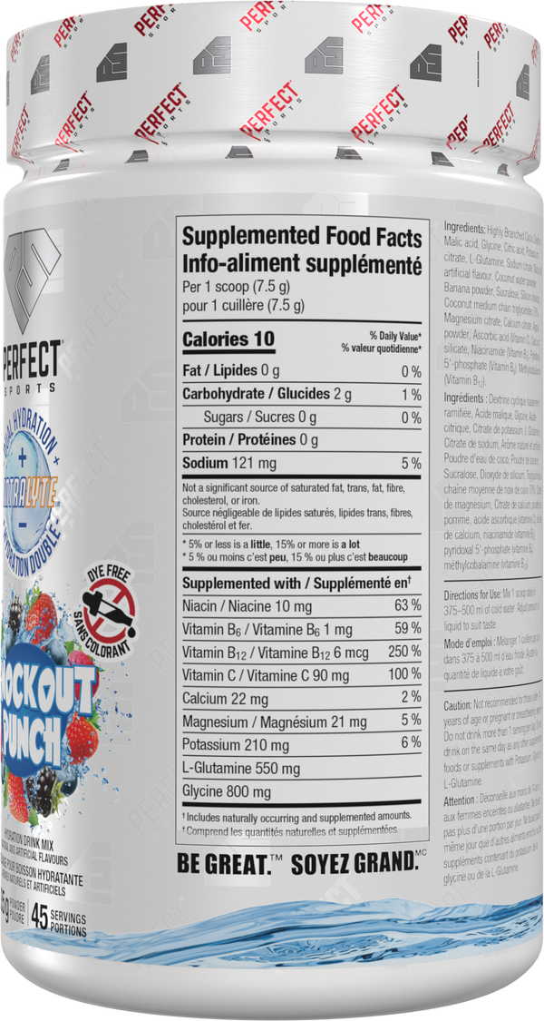 PERFECT SPORTS - HYDROSPLASH Dual Hydration - Knockout Punch