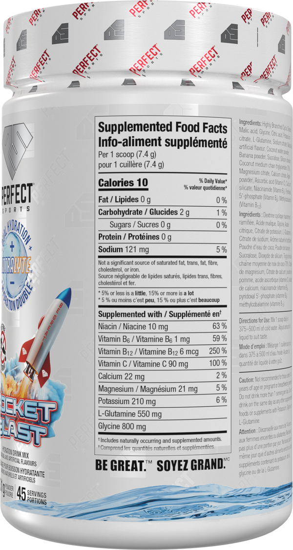 PERFECT SPORTS - HYDROSPLASH Dual Hydration - Rocket Blast