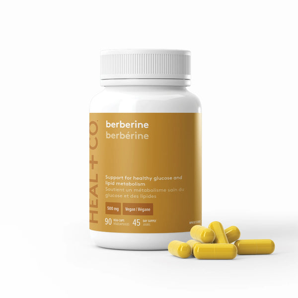 HEAL+CO - Berberine (120 Vegi-Caps)