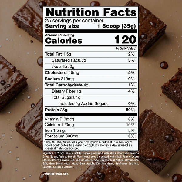 CBUM Whey Itholate Protein - Fudge Brownie (25 Servings)