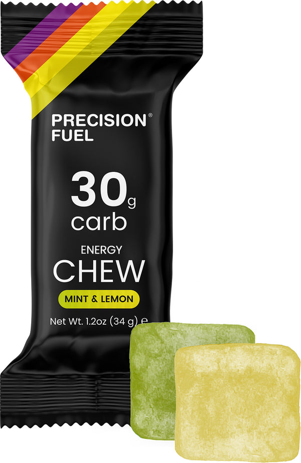 PRECISION FUEL AND HYDRATION - Bag Of Carb Chews 30G - Mint & Lemon (15 Servings)