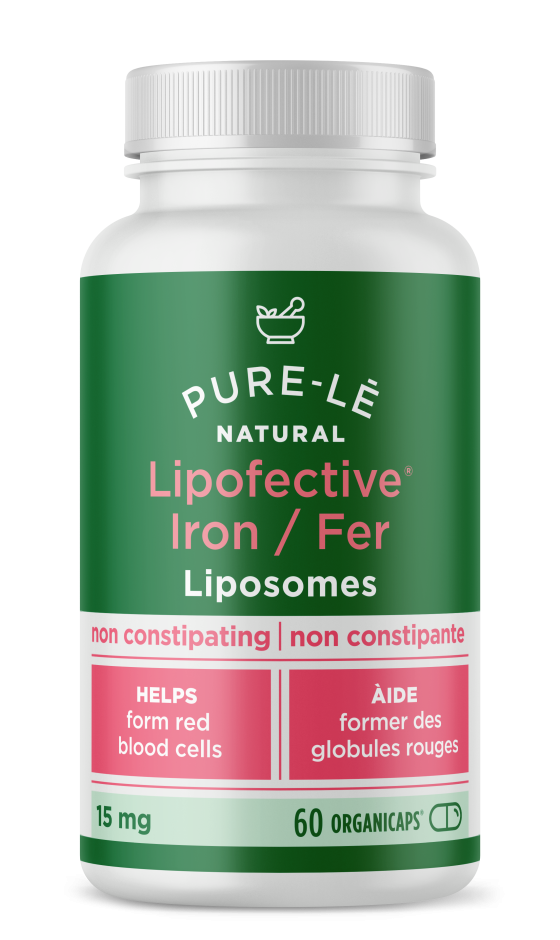 PURE-LE - Natural Lipofective Iron Caps