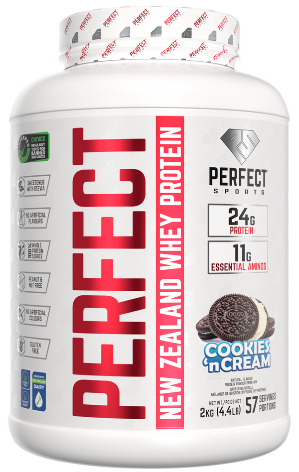 PERFECT SPORTS - PERFECT New Zealand Whey - Cookies & Cream