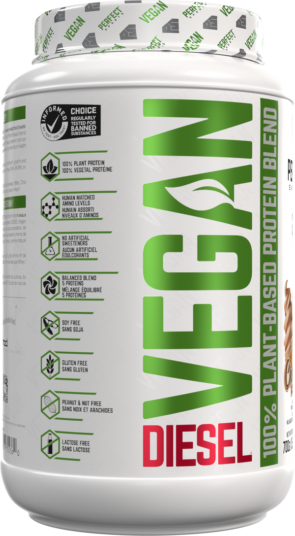 PERFECT SPORTS DIESEL Vegan Protein - Chocolate Ice Dream 700G