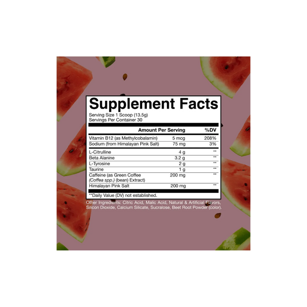 CBUM - Essential Pre-Workout - Sour Watermelon (30 Servings)