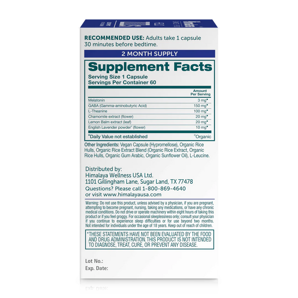 HIMALAYA FORMULAS - Hello ZZZ's