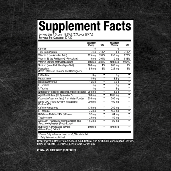 RAW x CBUM - CHRISTOPHER'S SECRET STUFF - 40 SERVINGS