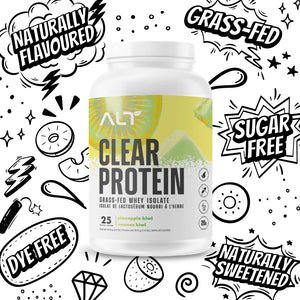 ALT Clear Grass-Fed Whey Isolate - Pineapple Kiwi (25 Servings)