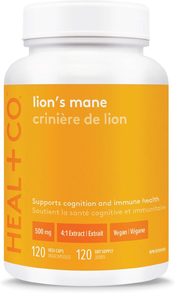 HEAL+CO - Lion's Mane (120 Vegi-Caps)
