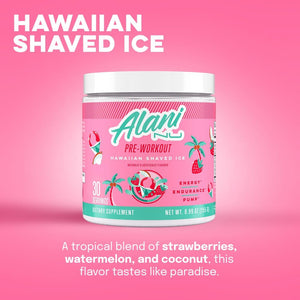 ALANI NU - Pre-Workout - Hawaiian Shaved Ice 300g