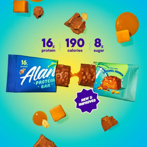 Alani Nu Protein Bars - Caramel Crunch 48g (1 Bar)
