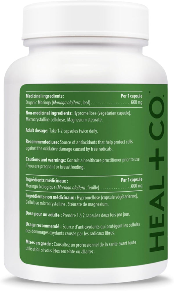 HEAL+CO - Moringa (120 Vegi-Caps)