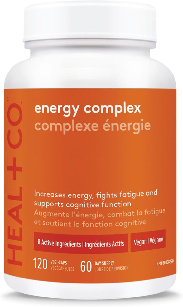 HEAL+CO - Energy Complex (120 Vegi-Caps)