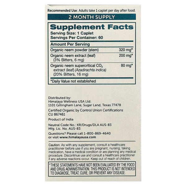 HIMALAYA HERBS - Neem