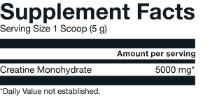BASIC - Creatine 1KG (Unflavoured) (200 Servings)