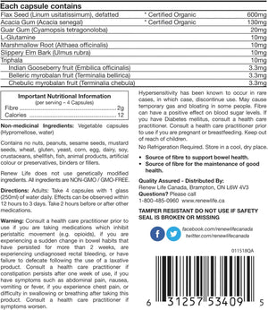 RENEW LIFE - FibreSMART (120 Caps)