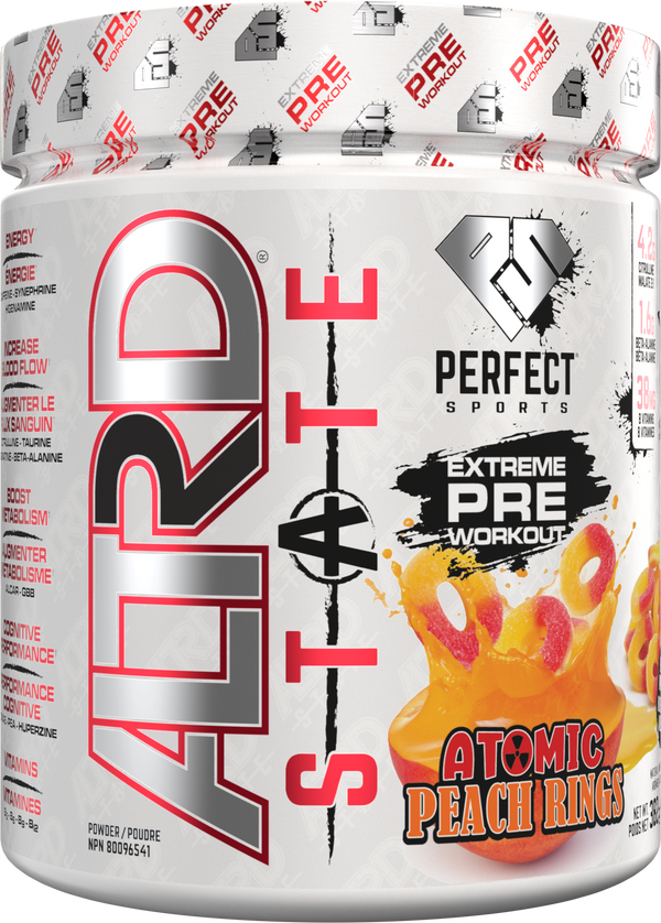 PERFECT SPORTS - ALTRD STATE Pre Workout - Atomic Peach Rings