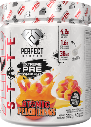 PERFECT SPORTS - ALTRD STATE Pre Workout - Atomic Peach Rings