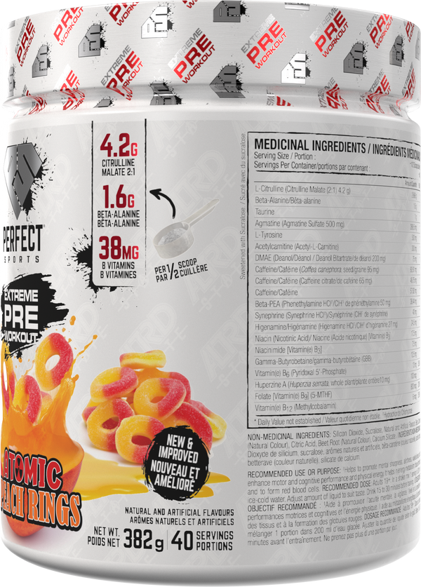 PERFECT SPORTS - ALTRD STATE Pre Workout - Atomic Peach Rings