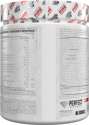 PERFECT SPORTS - ALTRD STATE Pre Workout - Blue Raspberry