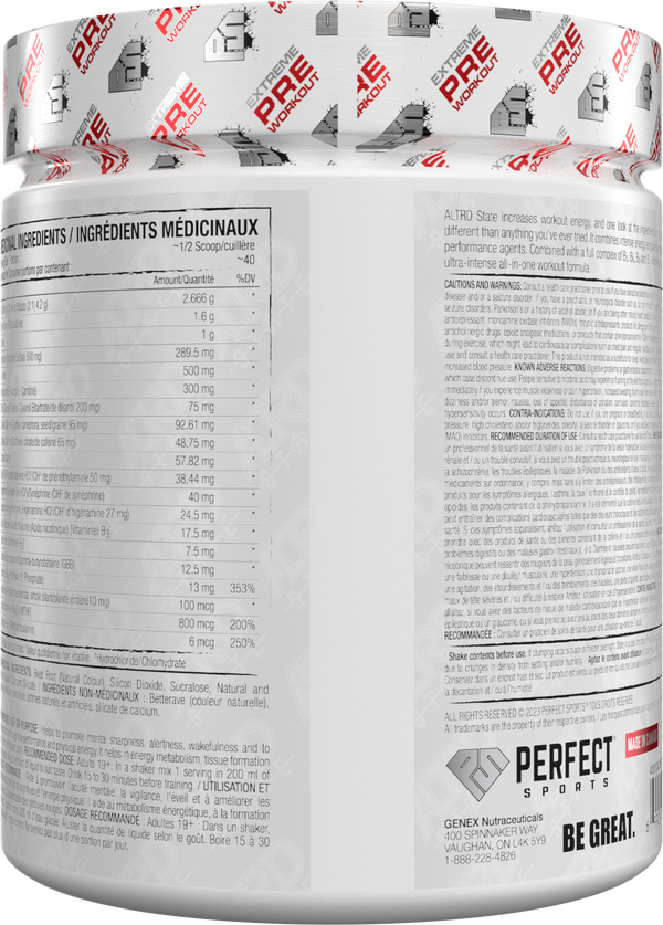 PERFECT SPORTS - ALTRD STATE Pre Workout - Cherry Bomb