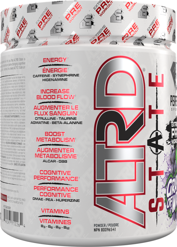 PERFECT SPORTS - ALTRD STATE Pre Workout - Grapes Of Wrath