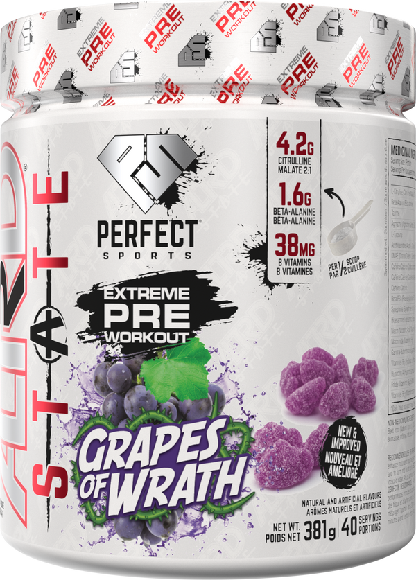 PERFECT SPORTS - ALTRD STATE Pre Workout - Grapes Of Wrath