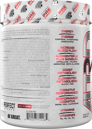 PERFECT SPORTS - ALTRD STATE Pre Workout - Grapes Of Wrath
