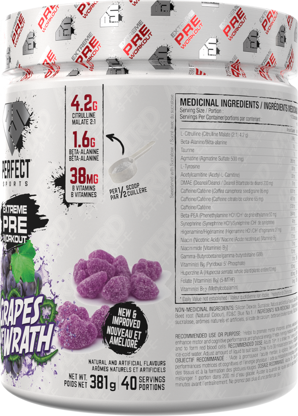 PERFECT SPORTS - ALTRD STATE Pre Workout - Grapes Of Wrath