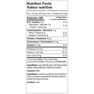 ALT Clear Grass-Fed Whey Isolate - Passionfruit (25 Servings)