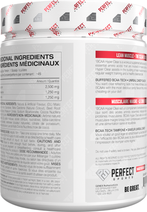 PERFECT SPORTS Hyper Clear BCAA - Peach 310G