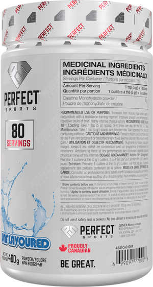 PERFECT SPORTS Essential Creatine - Unflavoured 400G