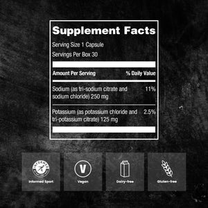 PRECISION FUEL AND HYDRATION - Electrolyte Capsules 250MG