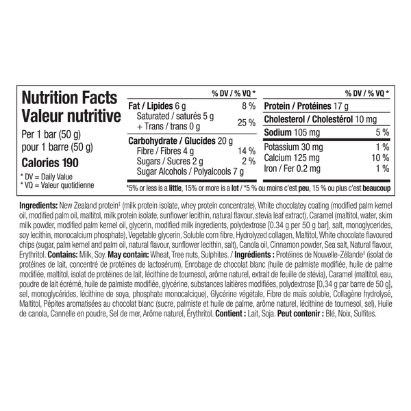 PERFECT SPORTS - Protein Bar - Coffee Crunch