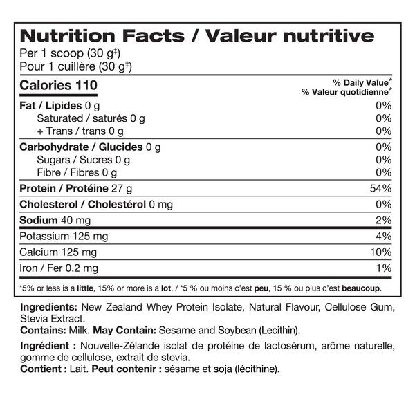 PERFECT SPORTS DIESEL New Zealand Whey Protein Isolate - Cookies 'N Cream (2Ibs/5Ibs)