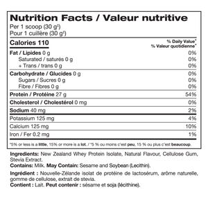 PERFECT SPORTS DIESEL New Zealand Whey Protein Isolate - French Vanilla (2lbs/5Ibs)